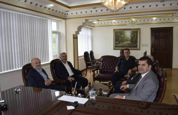 İl Müftülüğünden  Kaymakamımıza Ziyaret